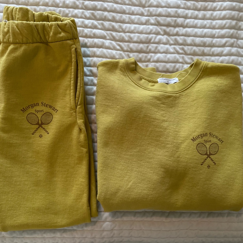 Morgan Stewart Sport Sweats and Sweater